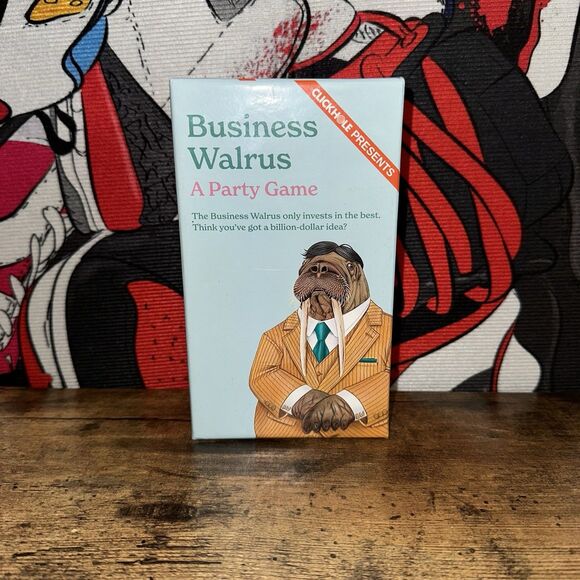 Business Walrus A Party Game BRAND NEW SEALED SHIPS ASAP - Picture 1 of 2